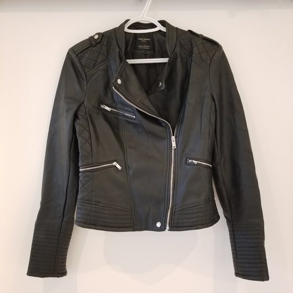 Zara Jackets & Blazers - Zara Soft Vegan Leather Jacket (Like New)